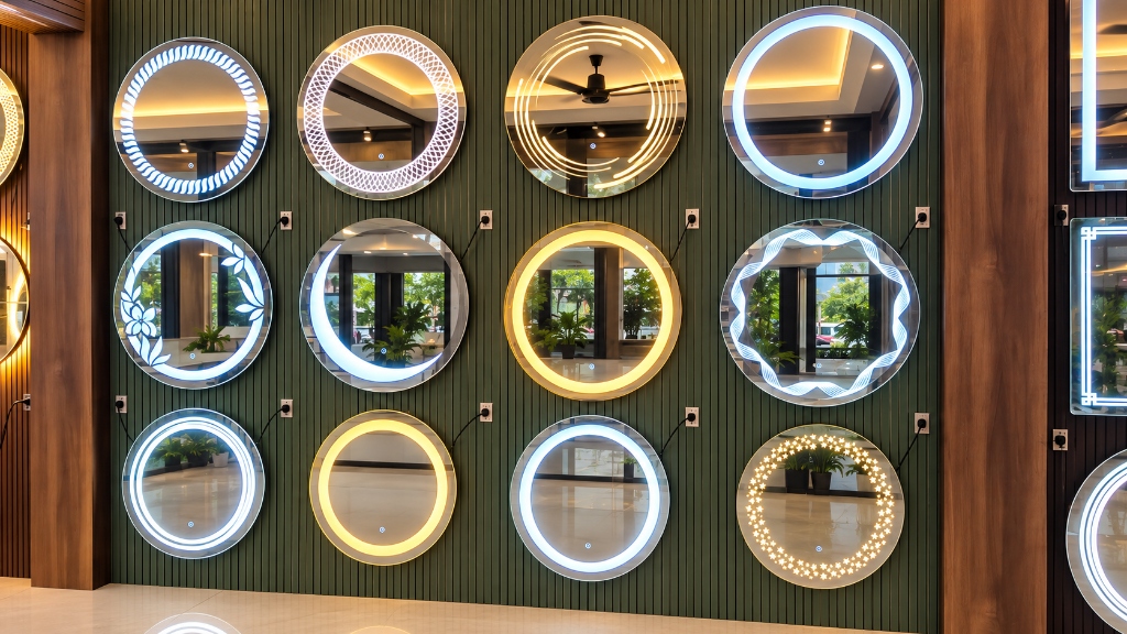 Round LED mirrors collection – Daddys Enterprises